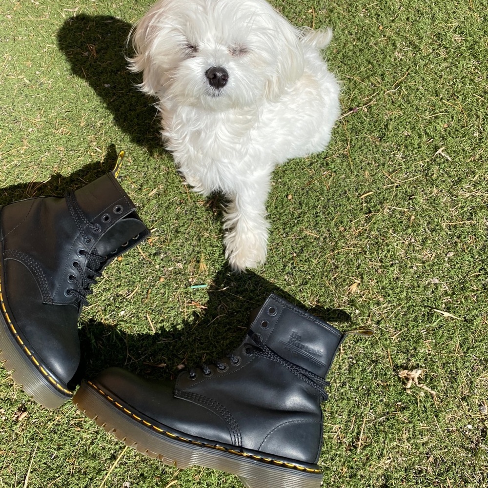 Dr Martens RARE 1460 PLATFORM BEX SOLE MIE boots - Picture 8 of 16